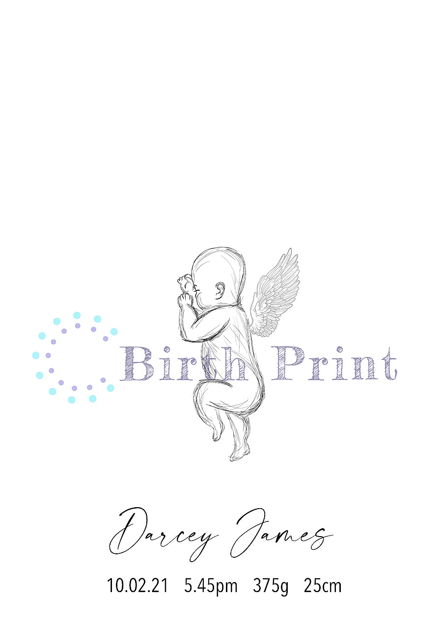 Angel birth poster